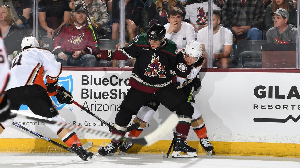 The NHL has lifted its ban on Pride Tape. (Photo by Norm Hall/NHLI via Getty Images)