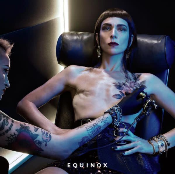 Samantha Paige pour la campagne Equinox « Commit to Something ». (Photo : Instagram/Equinox)