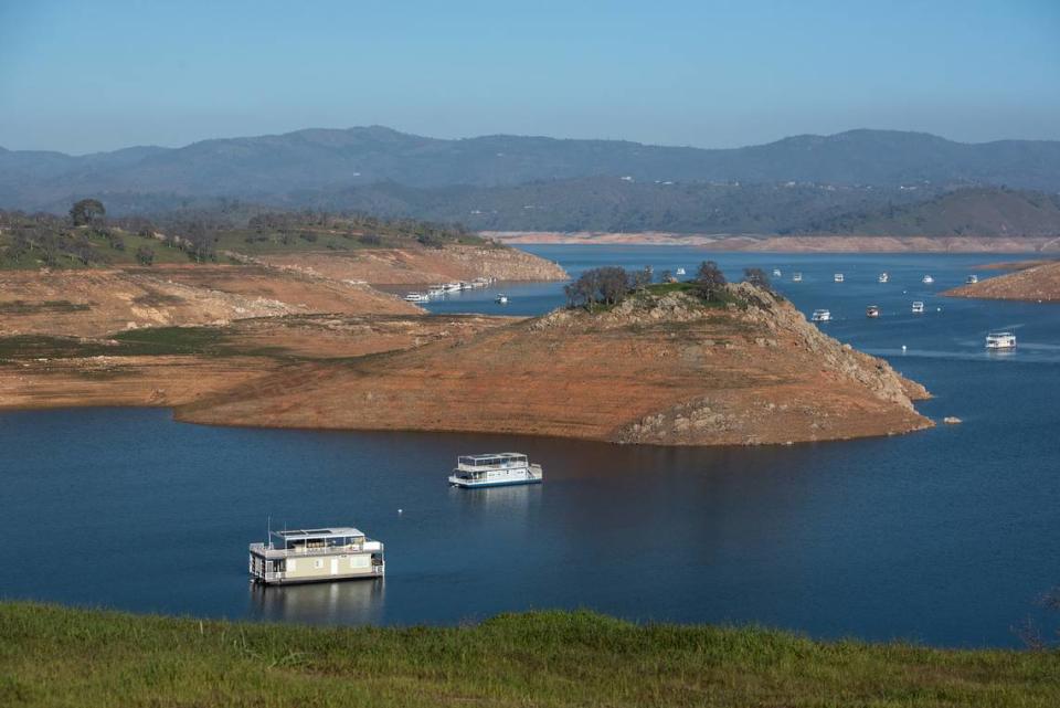 Don Pedro Reservoir in 2022.