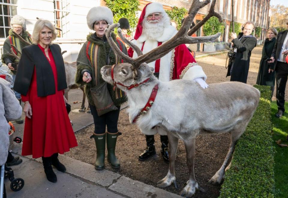 the queen consort invites children to decorate the clarence house christmas tree