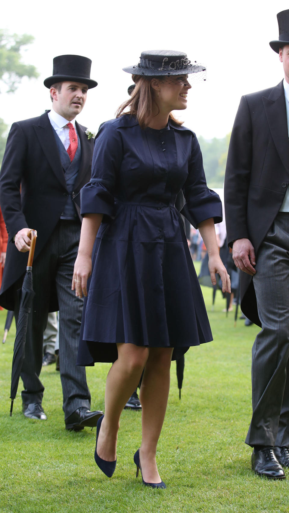 NAVY SHIRT DRESS