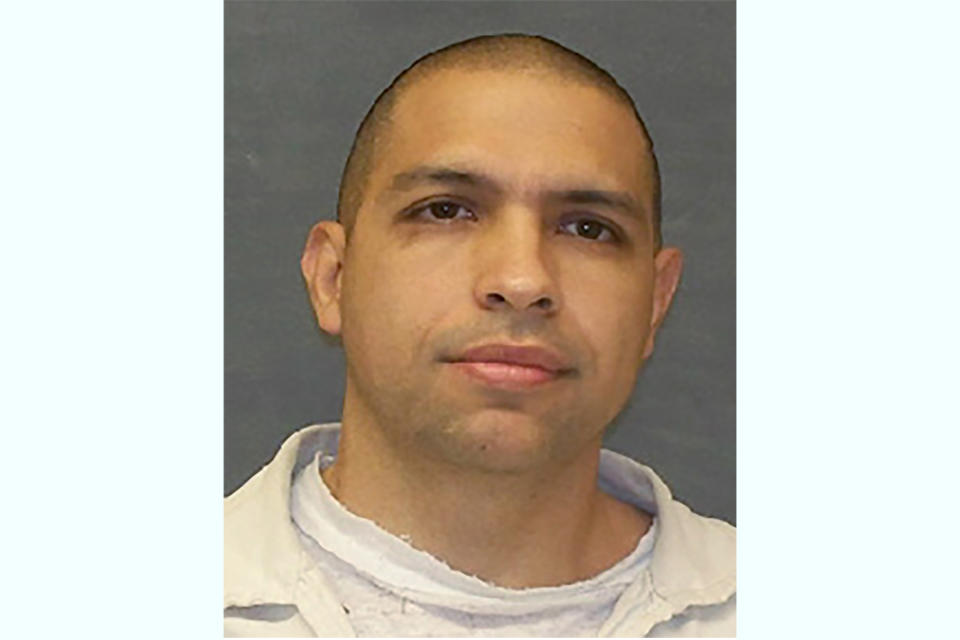 FILE - This undated photo provided by the Texas Department of Criminal Justice shows Gonzalo Lopez. Two reviews of the May escape of Lopez, a Texas inmate that resulted in the deaths of five people found a multitude of security lapses, including inadequate strip searches and poorly applied restraints, helped lead to his getaway. The reviews were released Thursday, Dec. 8, 2022. (Texas Department of Criminal Justice via AP, File)