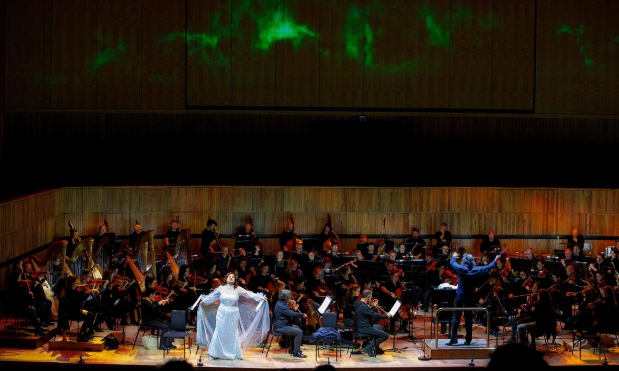 <span>Vast musical canvas … Svetlana Sozdateleva, Vladimir Jurowski and the London Philharmonic Orchestra. </span><span>Photograph: LPO</span>