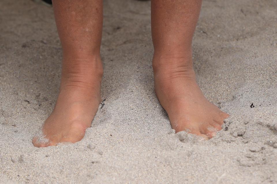 See! No bare feet here. Source: Getty Images.