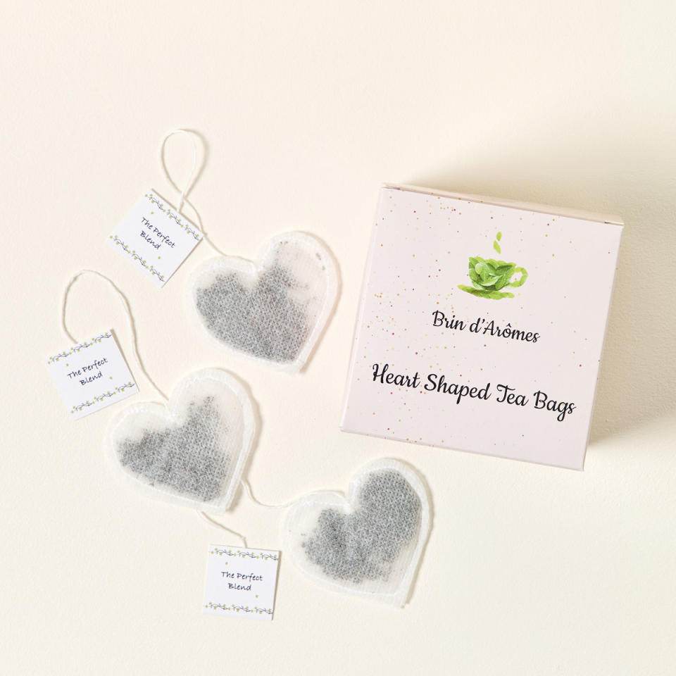 <p><a href="https://go.redirectingat.com?id=74968X1596630&url=https%3A%2F%2Fwww.uncommongoods.com%2Fproduct%2Fheart-shaped-tea-bags&sref=https%3A%2F%2Fwww.womansday.com%2Frelationships%2Fdating-marriage%2Fg1414%2Fvalentines-day-gifts-women%2F" rel="nofollow noopener" target="_blank" data-ylk="slk:Shop Now;elm:context_link;itc:0;sec:content-canvas" class="link ">Shop Now</a></p><p>Heart-Shaped Tea Bags</p><p>uncommongoods.com</p><p>$36.00</p>