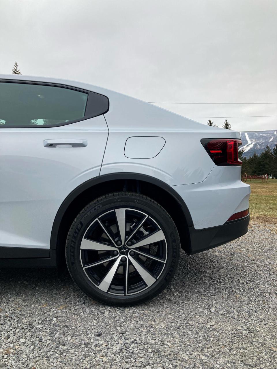 The 2022 Polestar 2 electric car.