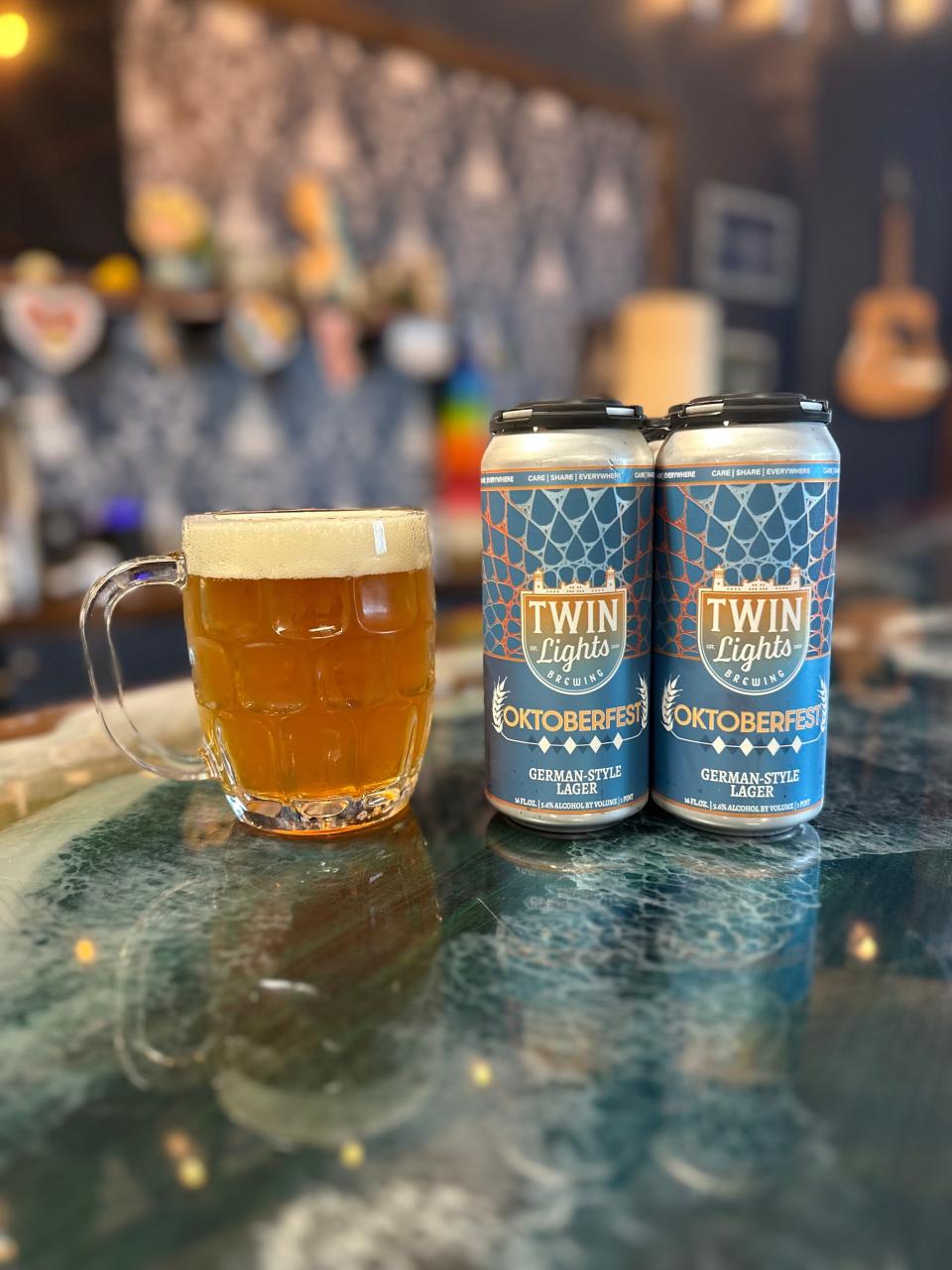 Oktoberfest German-style Lager from Twin Lights Brewing in Tinton Falls.