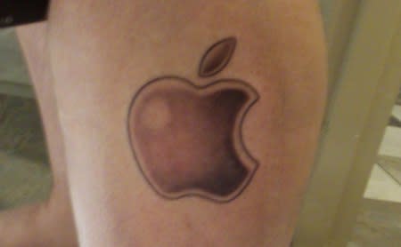 apple tattoo