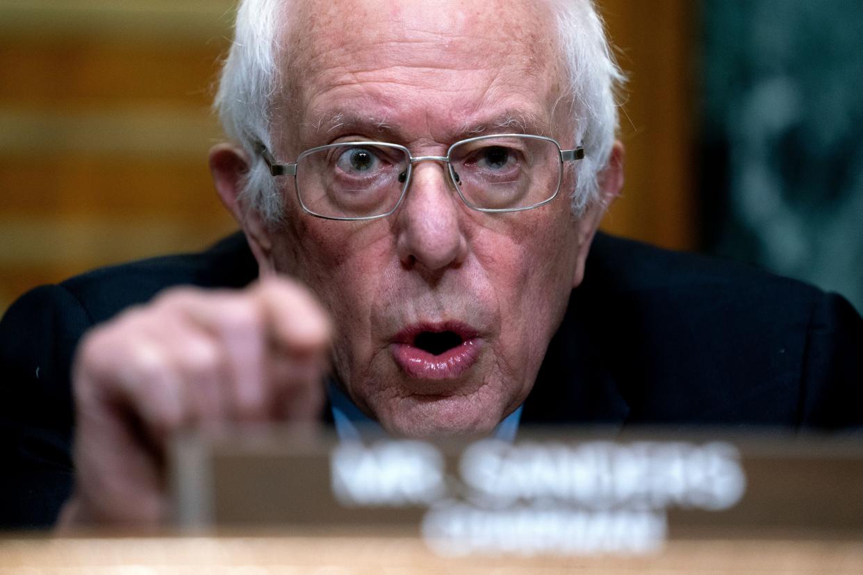 Sen. Bernie Sanders is one of the biggest champions of the $15 minimum wage in Congress. (Photo: STEFANI REYNOLDS/POOL/AFP via Getty Images)