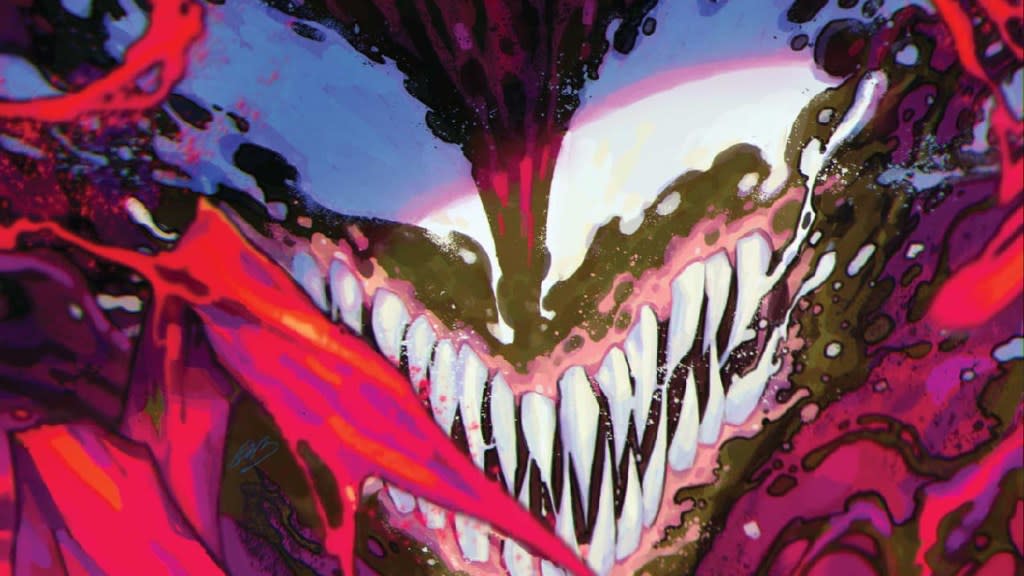 Carnage Rose Beach symbiote Marvel cover