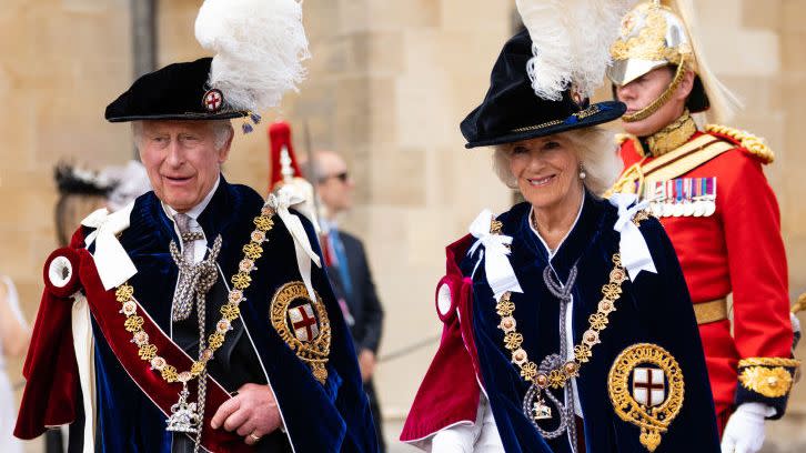 the order of the garter service at windsor castle