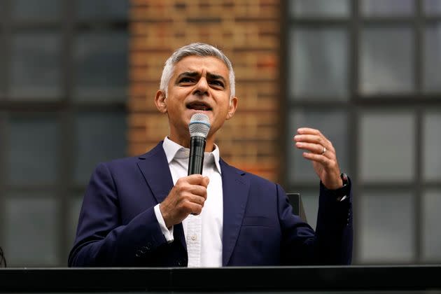 Mayor of London Sadiq Khan.