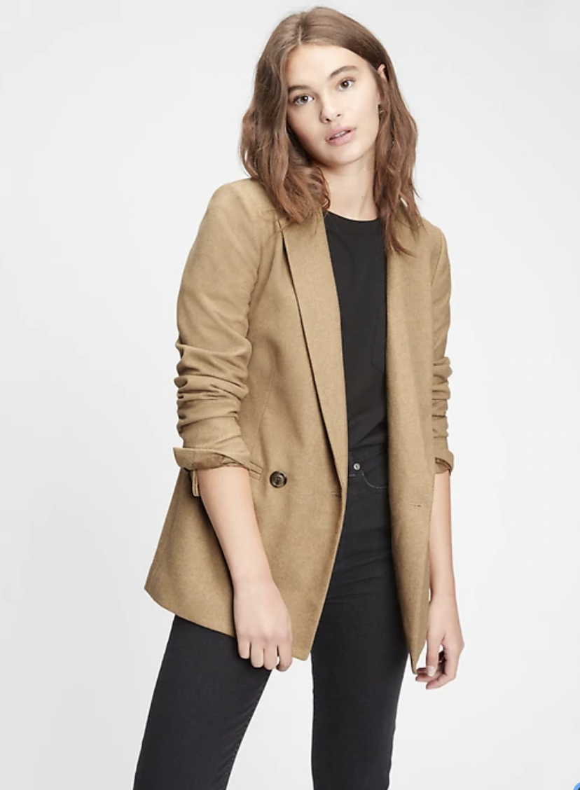 Gap Double-Breasted Blazer