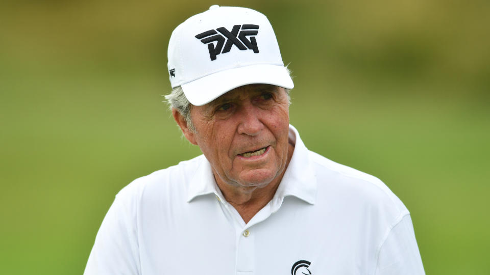   Gary Player at the 2022 Senior Open 