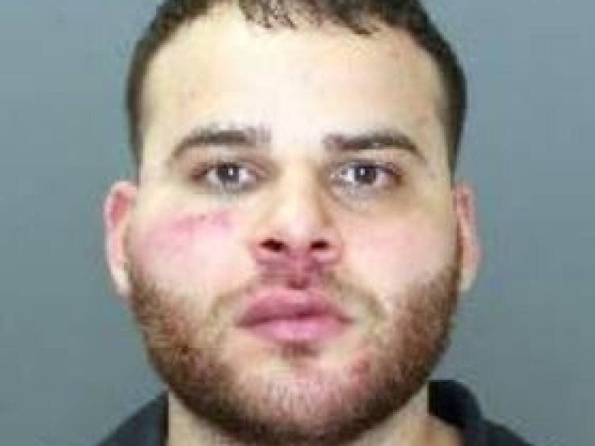 Toronto man Sarkis Sogutlu, 28, is wanted by Toronto police on a charge of second-degree murder.  (Toronto Police Service handout - image credit)