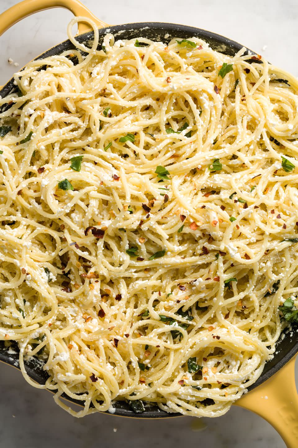 Creamy Ricotta Spaghetti