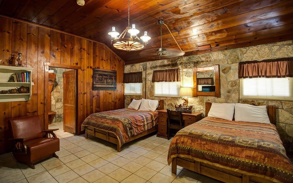 A family cabin at Mayan Dude Ranch