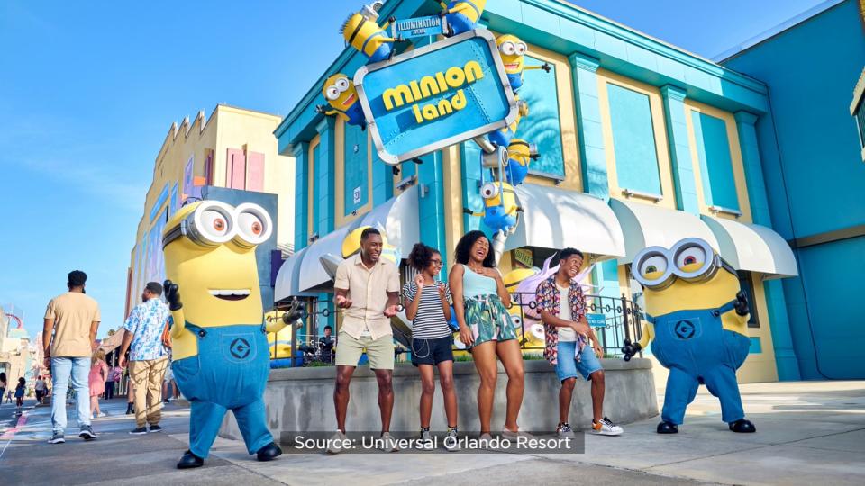 Minion Land on Illumination Avenue officially opened Aug. 11 at Universal Orlando Resort.