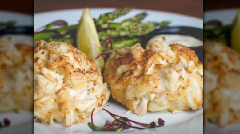 Nick's Fish House crab cake