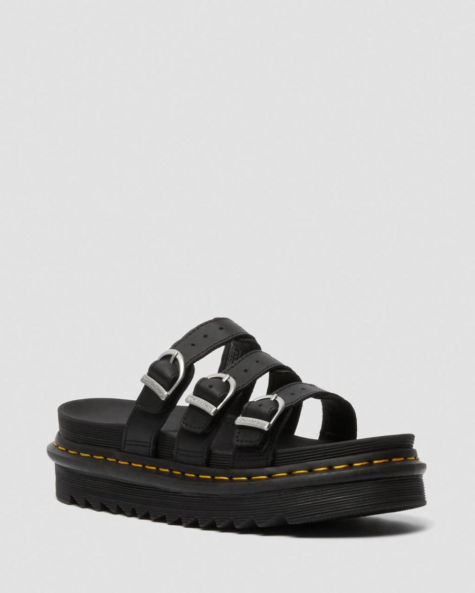 <p><a href="https://go.redirectingat.com?id=74968X1596630&url=https%3A%2F%2Fwww.drmartens.com%2Fus%2Fen%2Fblaire-leather-slide-sandals%2Fp%2F25456001&sref=https%3A%2F%2Fwww.townandcountrymag.com%2Fstyle%2Ffashion-trends%2Fg44600369%2Fthe-weekly-covet-july-28-2023%2F" rel="nofollow noopener" target="_blank" data-ylk="slk:Shop Now;elm:context_link;itc:0;sec:content-canvas" class="link ">Shop Now</a></p><p>Blaire Leather Slide Sandals</p><p>$110.00</p><p>drmartens.com</p>