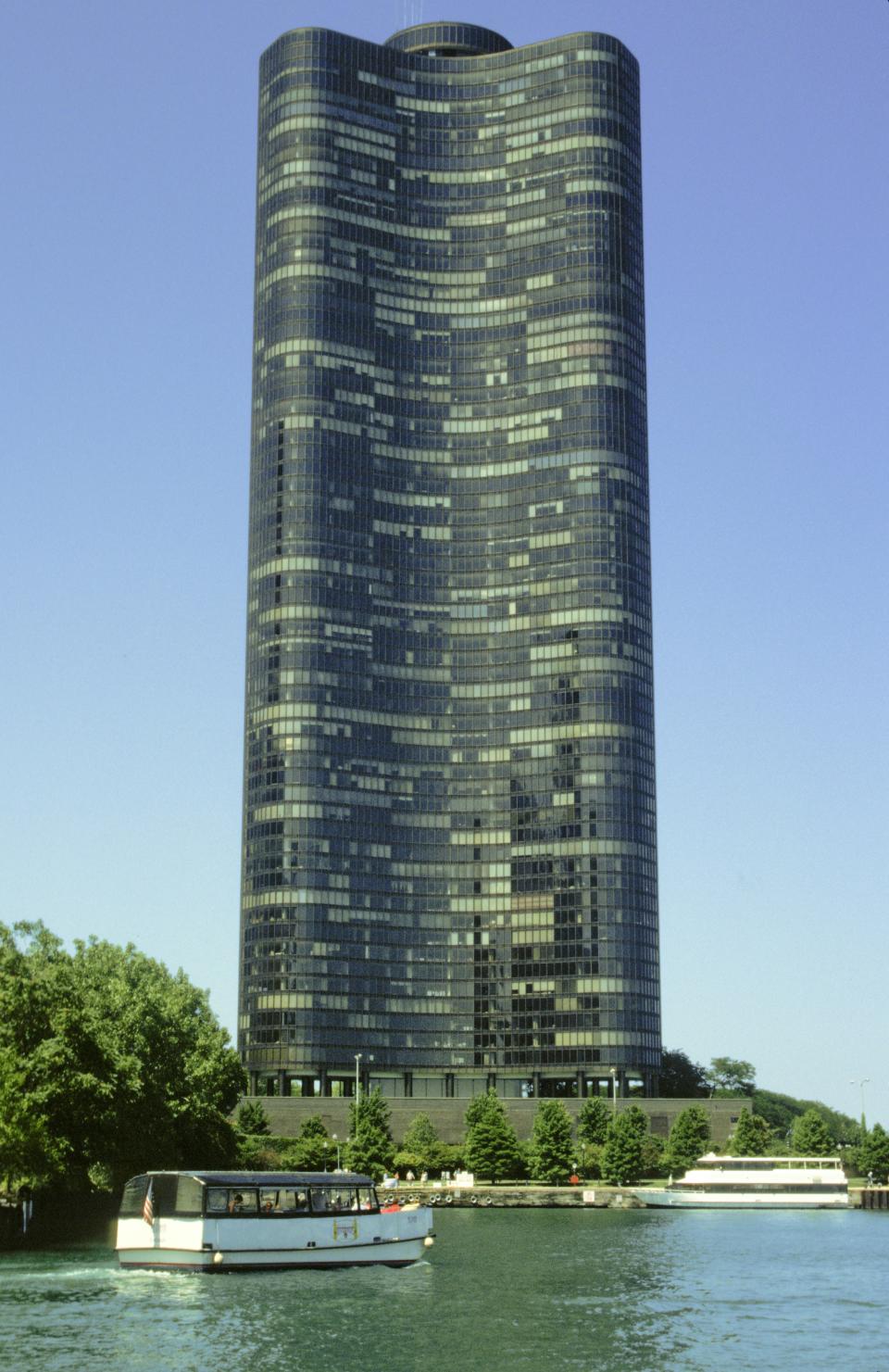 Lake Point Tower in Chicago.