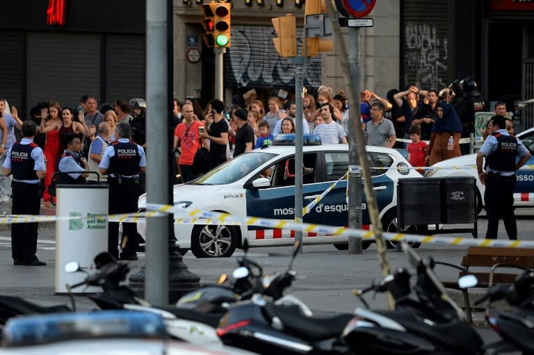 Police are looking for suspects in the Las Ramblas terror attack in Barcelona