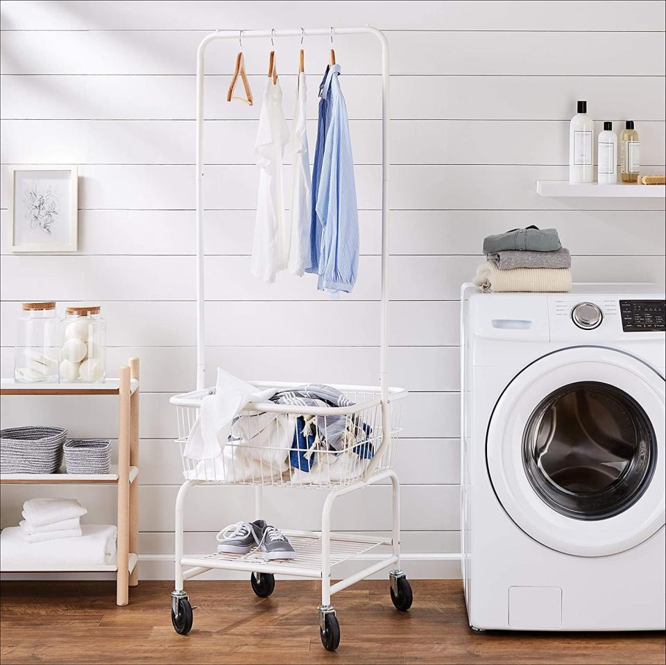 Laundry Hamper Basket with Wheels