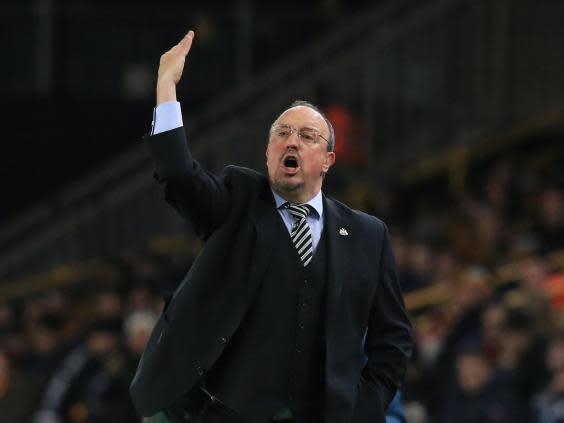 Rafa Benitez’s men sit one point above the relegation zone (AFP/Getty Images)