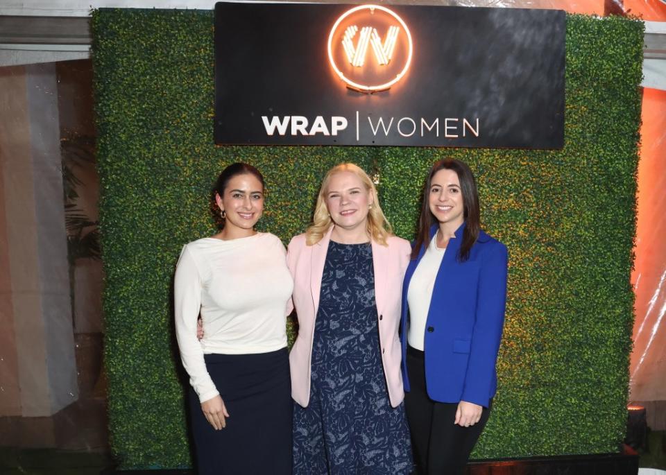Anne Kennedy McGuire and Guests at The Wrap's Power Women Summit, Maybourne Hotel, Beverly Hills, California on Dec 5, 2023