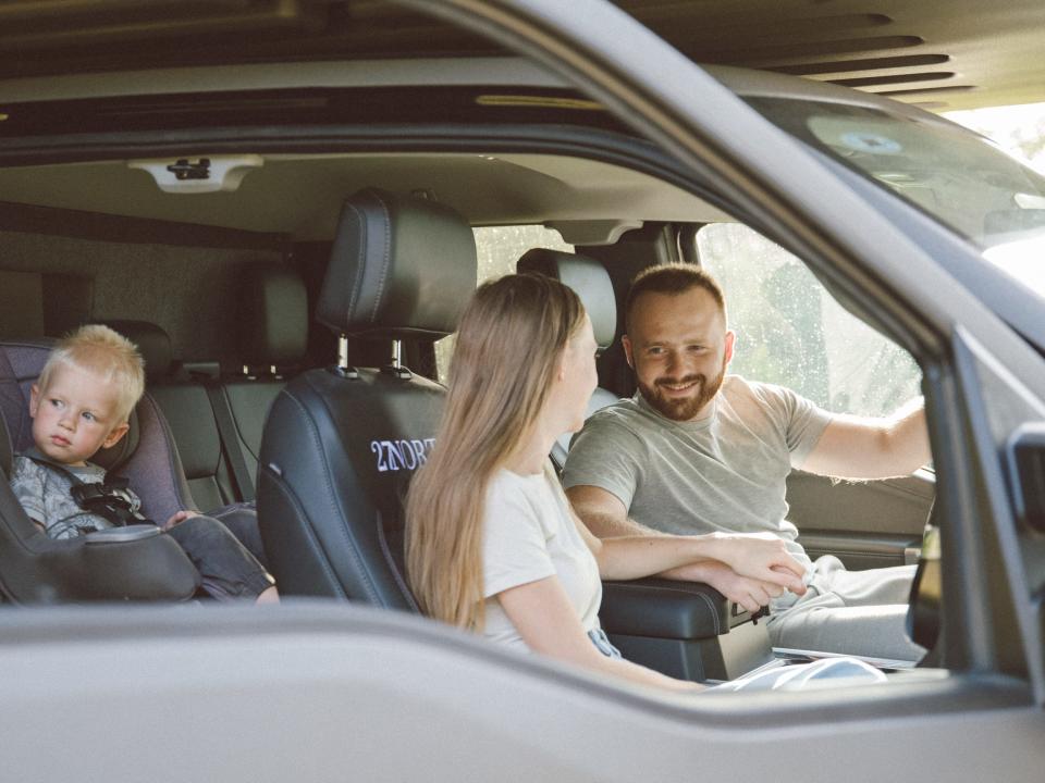 People inside the RexRover