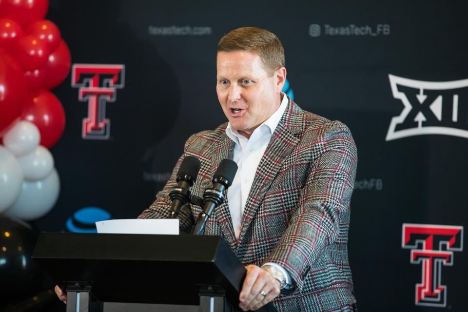 Texas Tech athletics director Kirby Hocutt reiterated Sunday that Tech wants to continue playing Texas as non-conference opponents after the Longhorns leave the Big 12 for the Southeastern Conference next July. Hocutt made the remarks Sunday in Houston at the annual Texas High School Football Coaches Association convention.
