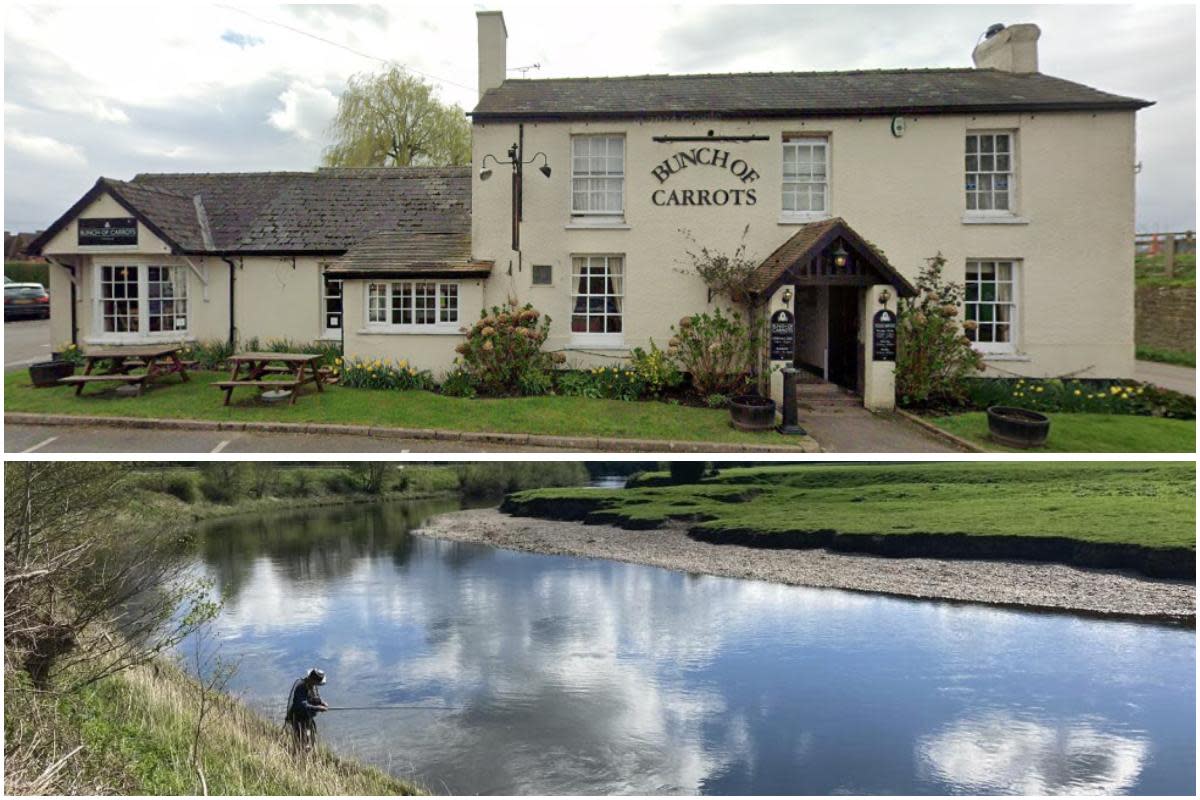 The fishery is accessed from the Bunch of Carrots car park <i>(Image: Right Move / Google)</i>