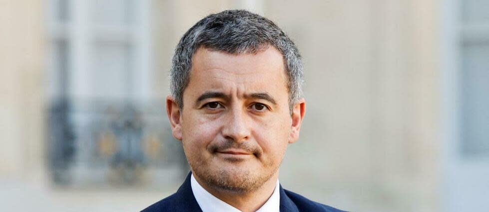 Gérald Darmanin a annoncé que 11 000 policiers et gendarmes, dont 4 000 à Paris, seront mobilisés mardi lors de la journée de mobilisation contre la réforme des retraites.  - Credit:LUDOVIC MARIN / AFP