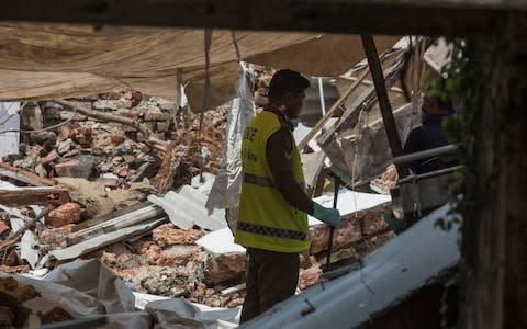 The guesthouse blown up by Abdul Lathief Jameel Mohamed - Credit: Sam Tarling