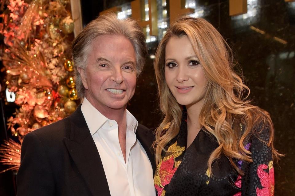 Richard Caring with his wife Patricia  (Dave Benett)