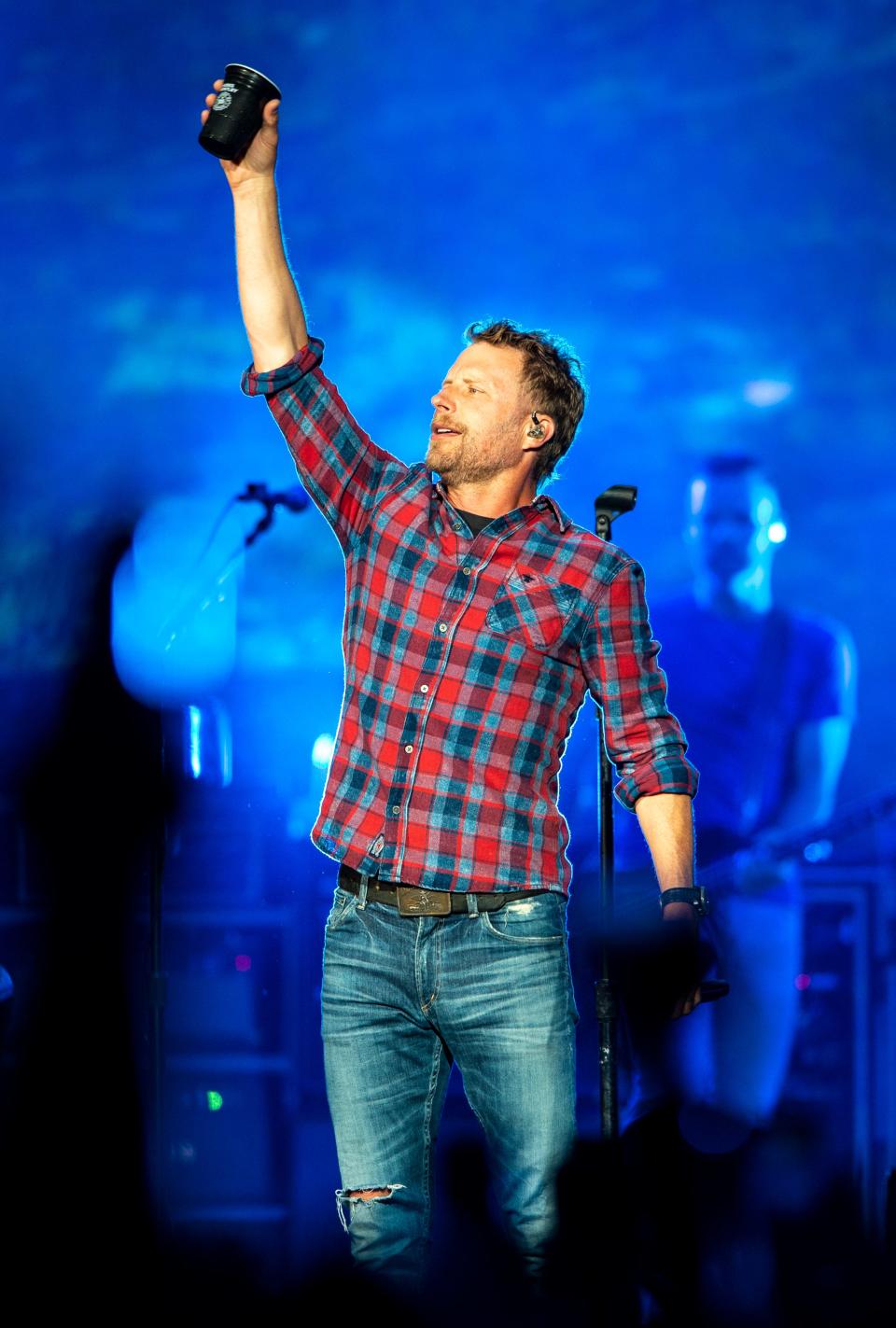 Dierks Bentley performs at Ruoff Home Mortgage Music Center in Noblesville on May 31, 2019.