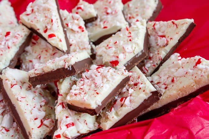 Peppermint Bark inspired by william sonoma 