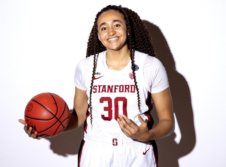 Stanford basketball player, Haley Jones