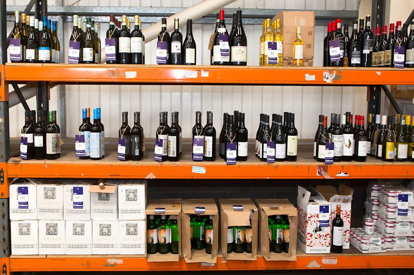 More than 600 bottles of wine are available to buy -Credit:Eddisons