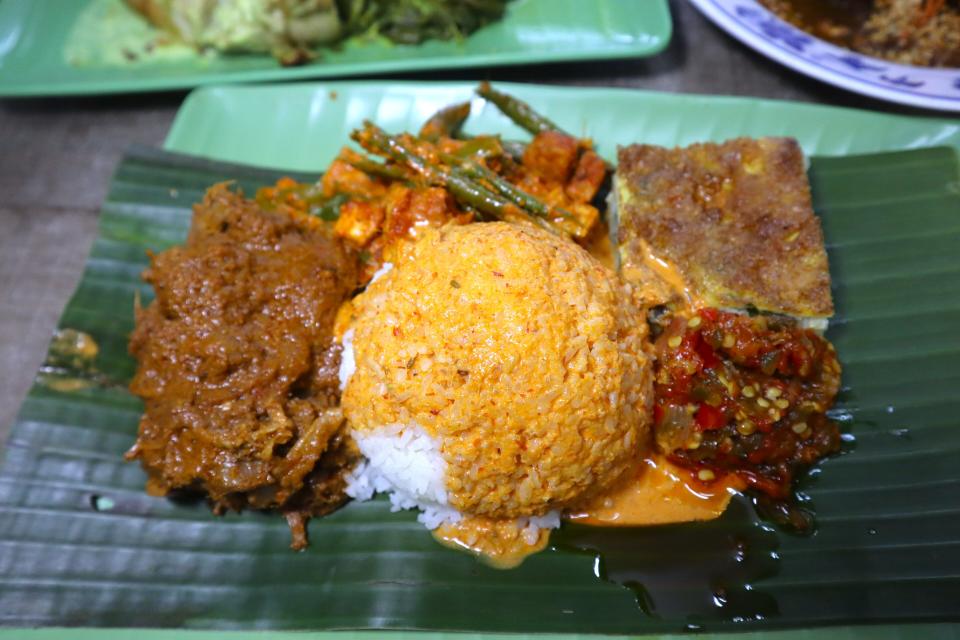 best-rated nasi padang - chilli gravy rice