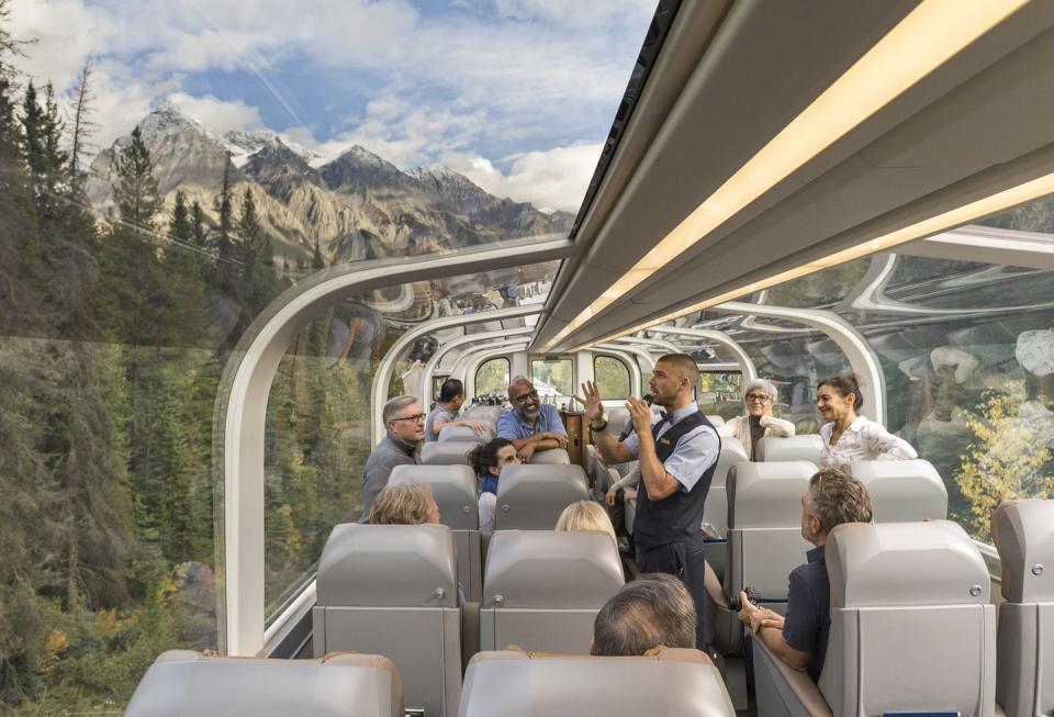 4) Rocky Mountaineer - Great rail journeys