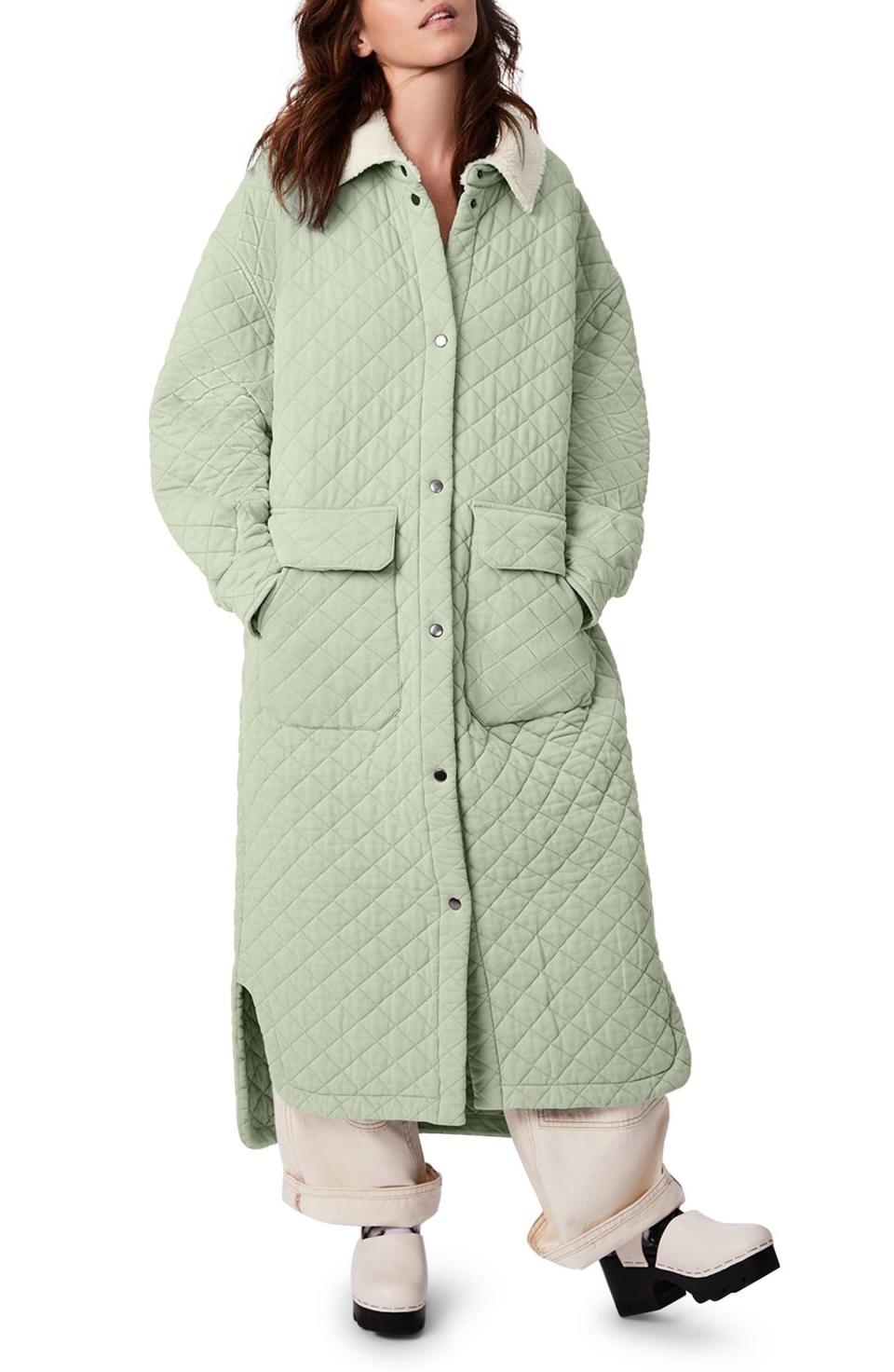 Bernie Country Charm Quilted Longline Cotton Jacket