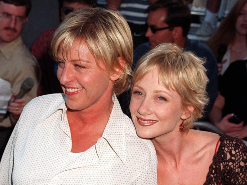 Ellen DeGeneres and Anne Heche (Shutterstock / Featureflash Photo Agency)