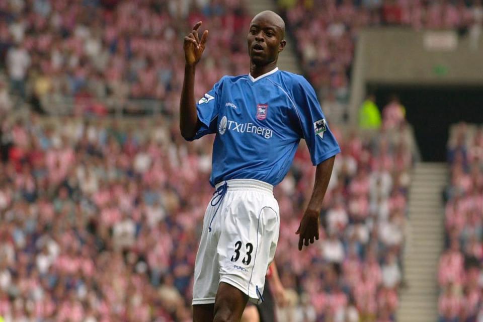 Finidi George scored eight goals for the Blues. <i>(Image: Pagepix)</i>