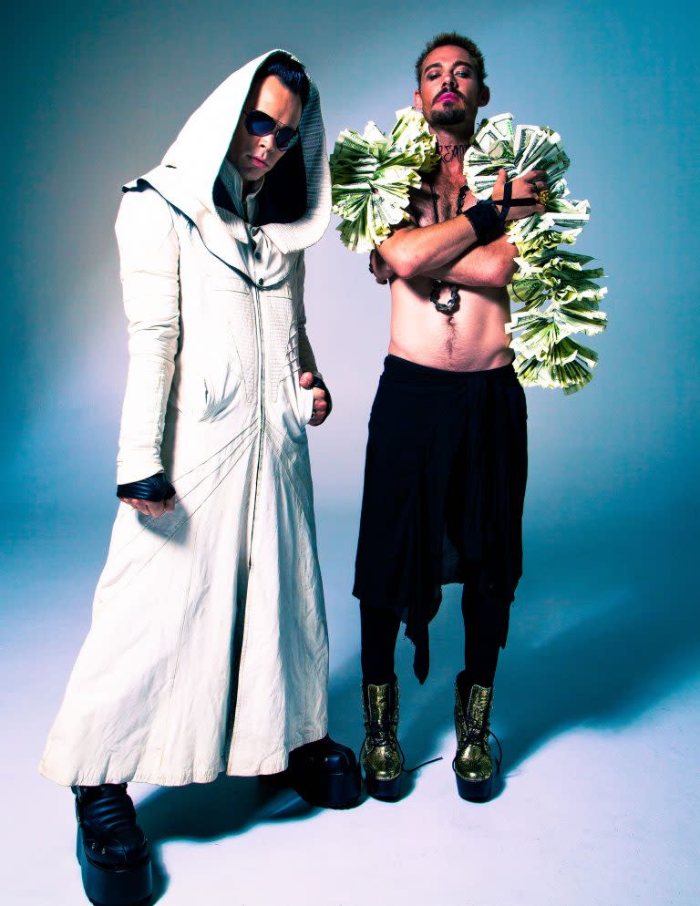 Luke Steele and Daniel Johns of Dreams (Photo: EMI)