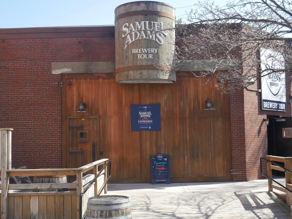 Samuel Adams' brewery tour in Boston was named one of the 10 best brewery tours by USA Today.