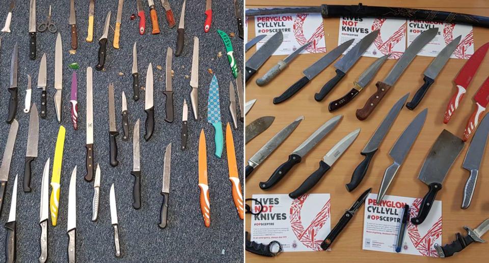 Operation Sceptre which ran from March 11 to 17 has seen hundreds of weapons handed in to police.