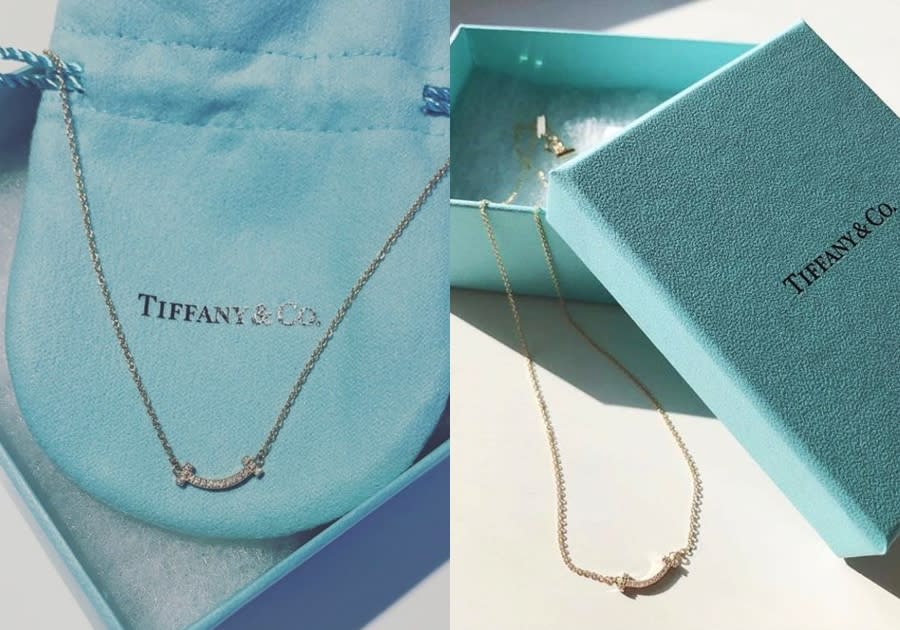 Tiffany新清單『#Tsmile微笑小項鍊』