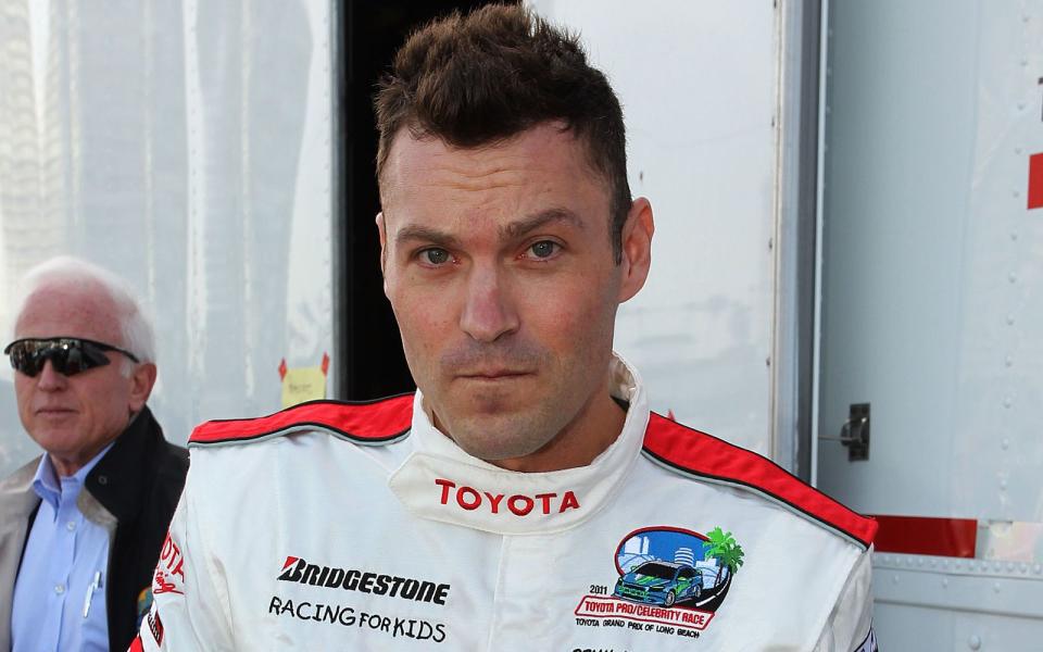 Auch wenn er keinen Profivertrag unterschrieb, "Beverly Hills, 90210"-Star Brian Austin Green hatte ebenfalls die Ehre, beim Toyota Celebrity Race Long Beach mitfahren zu dürfen. 2010 gewann er das Rennen sogar. (Bild: Frederick M. Brown/Getty Images)