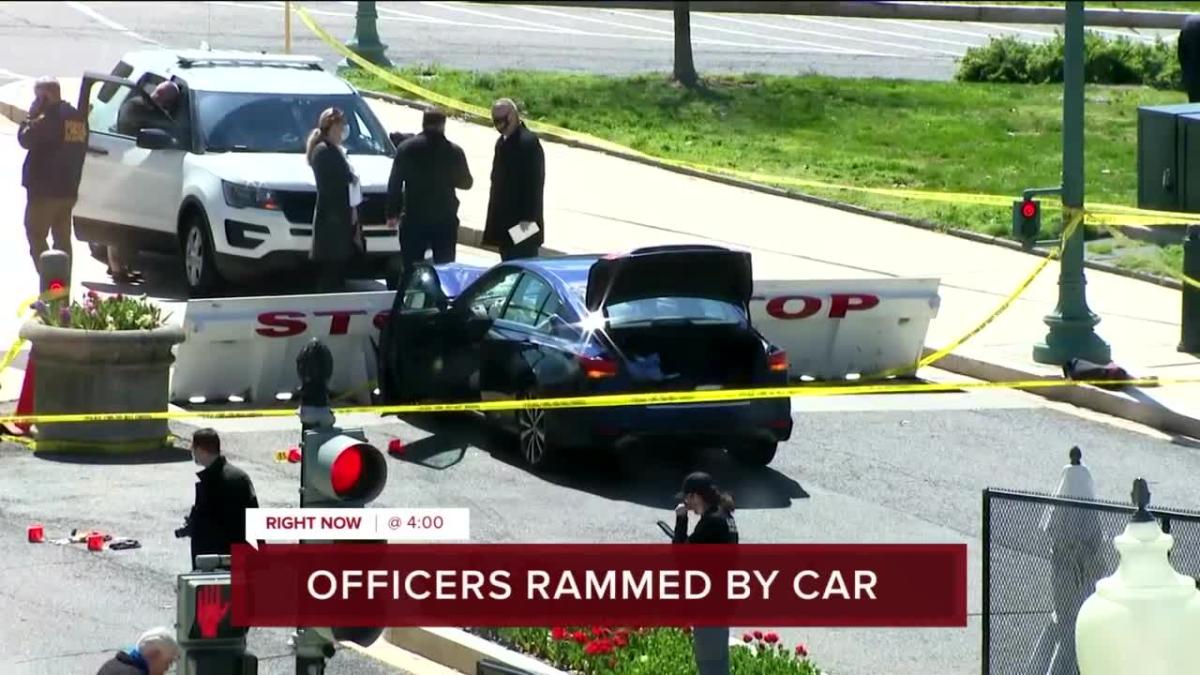 Man Rams Car Into 2 Capitol Police 1 Officer Driver Killed 4444